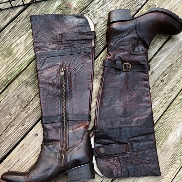 Freebird by Steven Quebec SIZE 8 dark burgundy - Picture 1 of 2